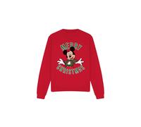 Disney Felpa Topolino Maglione di Natale Adulto Unisex (TV4797)