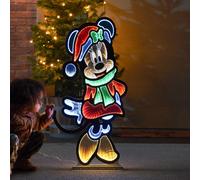 Disney Figurina LED A Specchio Infinity Multicolore Natale Da Interno/Esterno