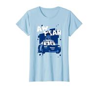 Disney Firebuds Jayden & Piston Aw Yeah! Maglietta, Donna, Celeste, XXL