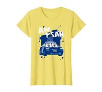 Disney Firebuds Jayden & Piston Aw Yeah! Maglietta, Donna, Limone, XS