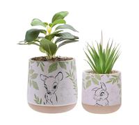 Widdop Disney Forest Friends - Set di 2 fioriere Bambi