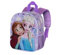 Disney Frozen 2 Beauty-Zainetto 3D Elite, Lilla, 25 x 30 cm, Capacità 7 L