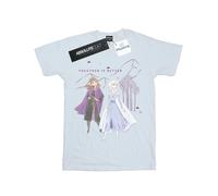 Disney Frozen 2 Better Together Maglietta Elsa e Anna Ragazze (BI19493)
