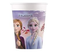 Disney Frozen 2- bicchieri di carta, 1 confezione da 8 pezzi