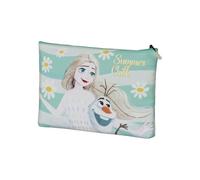 Disney Frozen 2 Chill-Borsa da Toilette Pochette Soleil, Blu, 30 x 22 cm