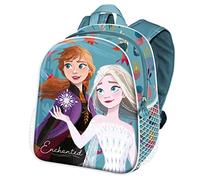 Disney Frozen 2 Enchanted-Zaino Basic, Blu, 31 x 39 cm, Capacità 18.2 L