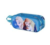 Disney Frozen 2 Lovely-Astuccio 3D Doppio, Turchese, 22 x 9,5 cm