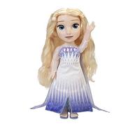 Disney Frozen 2 bambole Elsa Magic in Motion, con labbra di Elsa che si muovono mentre canta Show Yourself. Include vestito illuminato di Elsa e capelli lunghi per un gioco aggiuntivo