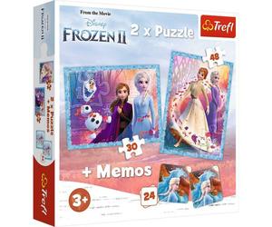 Disney Frozen 2 - Puzzle e Memo 2in1 30+48 pezzi 1 St
