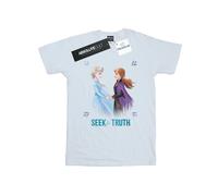 Disney Frozen 2 Seek The Truth Maglietta Elsa e Anna Uomo (BI26836)