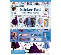 Disney Frozen 2 Sticker Pad with Play Scenes Including 1200 Stickers 46035 Bendon