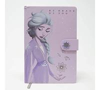 Disney Frozen 2 Taccuino formato A5, motivo: neve lilla