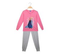 Disney Frozen Anna e Elsa pigiama lungo bambina in cotone