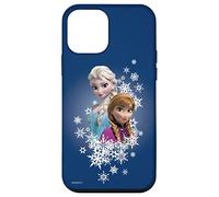Disney Frozen Anna ed Elsa Sorelle e fiocchi di neve Custodia per iPhone 12 mini