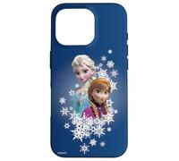 Disney Frozen Anna ed Elsa Sorelle e fiocchi di neve Custodia per iPhone 16 Pro