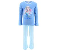 Disney Frozen Bambina Pigiama Lungo (Blu,4 Anni)
