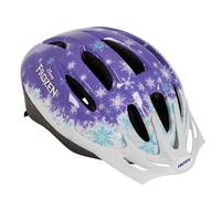 Huffy Disney Kids Bike Helmet, Casco da Bici per Bambini Frozen Gioventù Unisex, Viola/Bianco, Taglia Unica