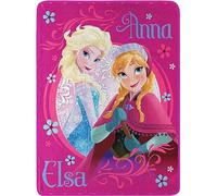 Disney Frozen, Coperta in micro Raschel, 116,8 x 152,4 cm, multicolore