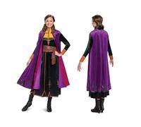Disney Frozen Costume Anna Adulto Licenza Ufficiale Disney Bambine Taglia L (12-14 anni)