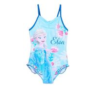 Disney Frozen - Costume da bagno per ragazze | piccoli regali per bambini | Costume da bagno ELSA | Un pezzo unico | Vacanze must | Bikini | Nuoto, Blu, 104