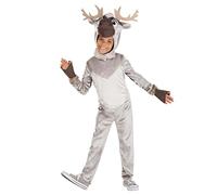 Disney Frozen - Costume da Sven per bambini e bambini, vari colori, taglia 7/8