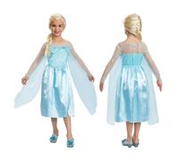 Disney Frozen Elsa Abito Fancy Per Bambini Ufficiale 5-6 Anni