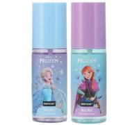 Disney Frozen Elsa & Anna Parfum spray per il corpo, set da 2 (frutta e vaniglia), vegan Beauty Body Mist, profumo, idea regalo, vaniglia Bodyspray Sence (2 x 100 ml)