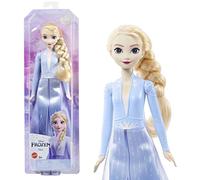 Disney Frozen - Elsa bambola con abito esclusivo e accessori ispirati ai film Di