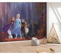 Disney Frozen Gigante Foto Parati Camera da Letto Bambina Viola Blu Elsa Anna
