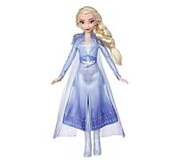 Disney Frozen Hasbro Elsa Fashion Bambola con Capelli Lunghi E Abito Blu, Ispirata al Film Frozen 2, Multicolore, E6709ES0