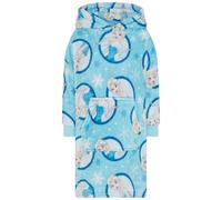 Disney Frozen - Il Regno di Ghiaccio - Elsa - Felpa Oversize con Cappuccio in Pile e Tasca Gigante per Bambine - 5-6 Anni: 116cm