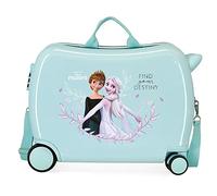 Disney Frozen Memories Valigia infantile blu 50 x 39 x 20 cm rigida ABS chiusura a combinazione laterale 34 L 1,8 kg 4 ruote