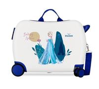 Disney Frozen Nature Is Magical La valigia rigida a 4 ruote per bambini con lucchetto a combinazione è realizzata in ABS, un materiale rigido e leggero. Di Joumma Bags.
