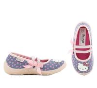 Disney Frozen, Paw Patrol, pantofole da ragazza, calde, per il tempo libero, per l'asilo, ballerine, taglie 24-32, Hellokitty, 32 EU