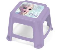 Disney Frozen Pedana a tema Frozen in plastica, viola, moderna, con base in plastica, per bambini, altezza 25 cm, larghezza 21 cm