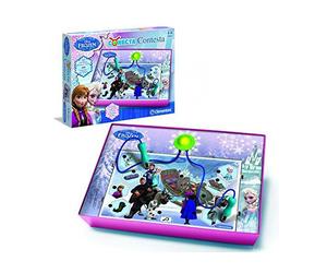Disney Frozen Penne Interacyivo Connetta-rispondente, Multicolore, 37.1 x 27.9 x 5.1 (Clementoni 550593)