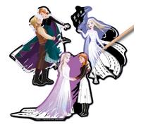 Disney Frozen Scratch Art Stickers, Character Design Collection