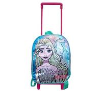 Disney Frozen Scuola Asilo Zaino Trolley Premium 34 cm.