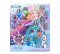 Disney Frozen - Set di smalti con colori brillanti e opachi, con lime per unghie, per bambine, 18 pezzi per Townley Girl