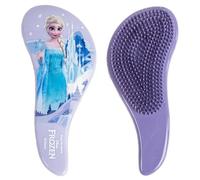 Disney Frozen Spazzola districante per capelli, design curvo carino e funzionale, per tutti i tipi di capelli, delicata sui nodi, per bambini e adulti