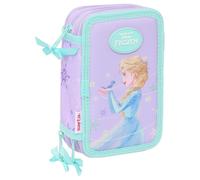 Disney Frozen Spirit triple pencil case 37pcs Safta