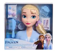 Disney Frozen Styling Testa Elsa e Anna Capelli Set Accessori Giocattolo Bambini