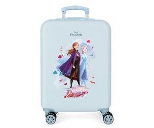 Disney Frozen Trolley rigido cabina, Bambine e ragazze, Blu, 37x55x20
