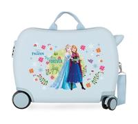 Disney Frozen Valigia per Bambini Rigida in ABS con Chiusura a Combinazione Laterale, 4 Ruote - Bagaglio a Mano | Joumma Bag