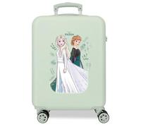 Disney Frozen Valigia per Bambini Rigida in ABS con Chiusura a Combinazione Laterale, 4 Ruote - Bagaglio a Mano | Joumma Bag