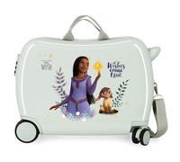 (TG. Taglia Unica) Disney Wishes Come True Valigia per bambini rosa 50x38x20 cm