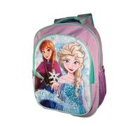 Disney Frozen Zaino Grande Con Anteriore Tasca Zip, Imbottito Cinghie E Manico