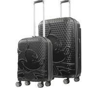 Disney Ful Mickey Mouse 2 pezzi valigia rigida, Nero , 30-inch, Ful Disney Topolino 2 Pezzi Valigia Rigida