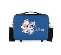 Disney Fun Stitch Nececer Adattabile Viola 29 x 21 x 15 cm Rigido ABS 9,14 L 0,8 kg, Viola, Taglia unica, Necessità adattabile