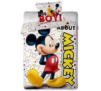 Mickey Mouse Reversible Duvet Cover + Pillowcase 140x200 cm
